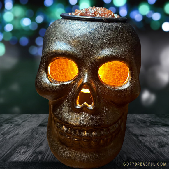 Sleepy Hollow Sizzling Room Salt Crystal Potpourri: Mahogany Pumpkin Scent- Mini - Picture 3 of 7